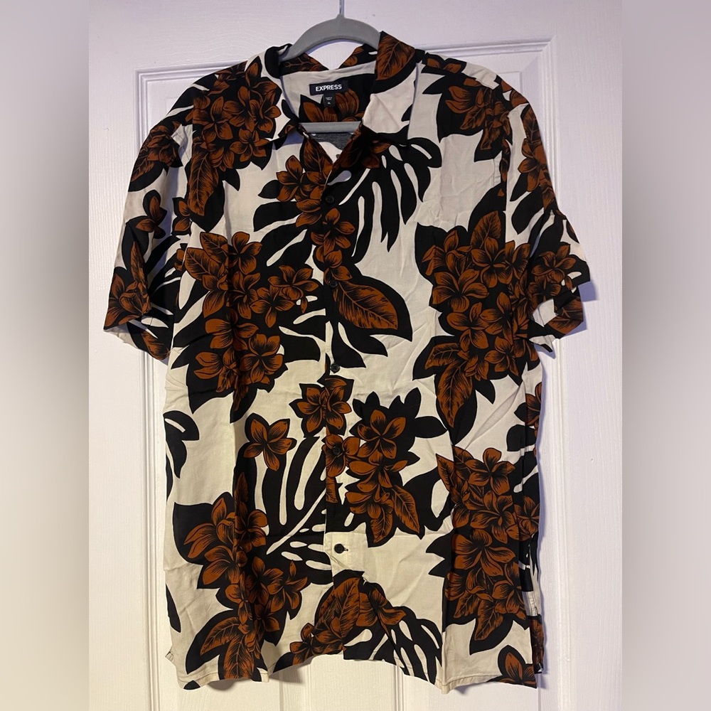 Express Men's button-down shirt